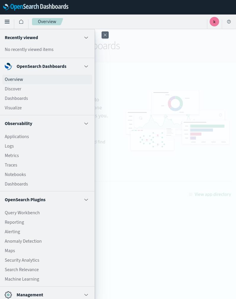 OpneSearch Dashboards画面 7