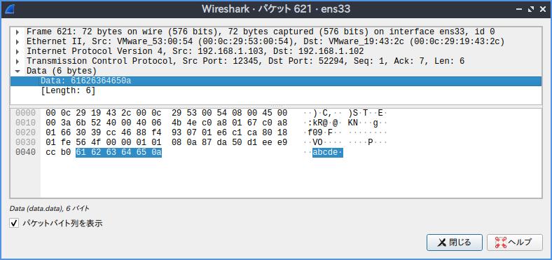 パケットキャプチャ 5