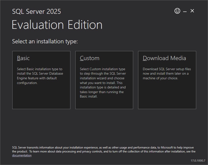 SQL Server 2025 ダウンロード 3